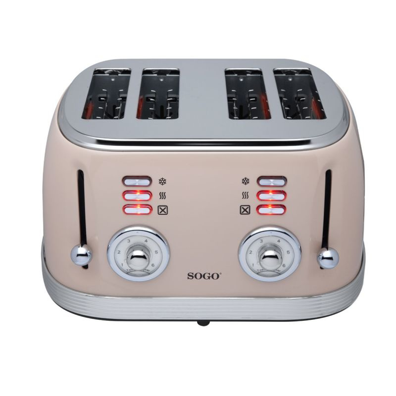 Sogo TOS-SS-5475 toaster 6 4 slice(s) Beige – image 3