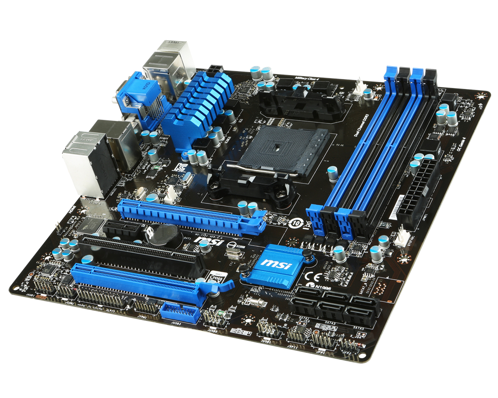 MSI A78M-E45 AMD A78 Socket FM2+ micro ATX