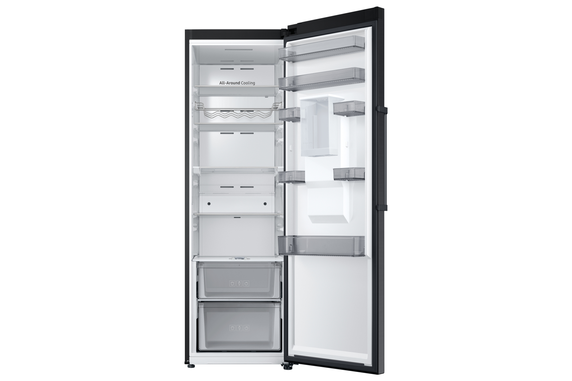 Samsung RR7000 RR39C7DJ5BN/EU Tall One Door Fridge with Non-Plumbed Water Dispenser - New Empire Black – image 2