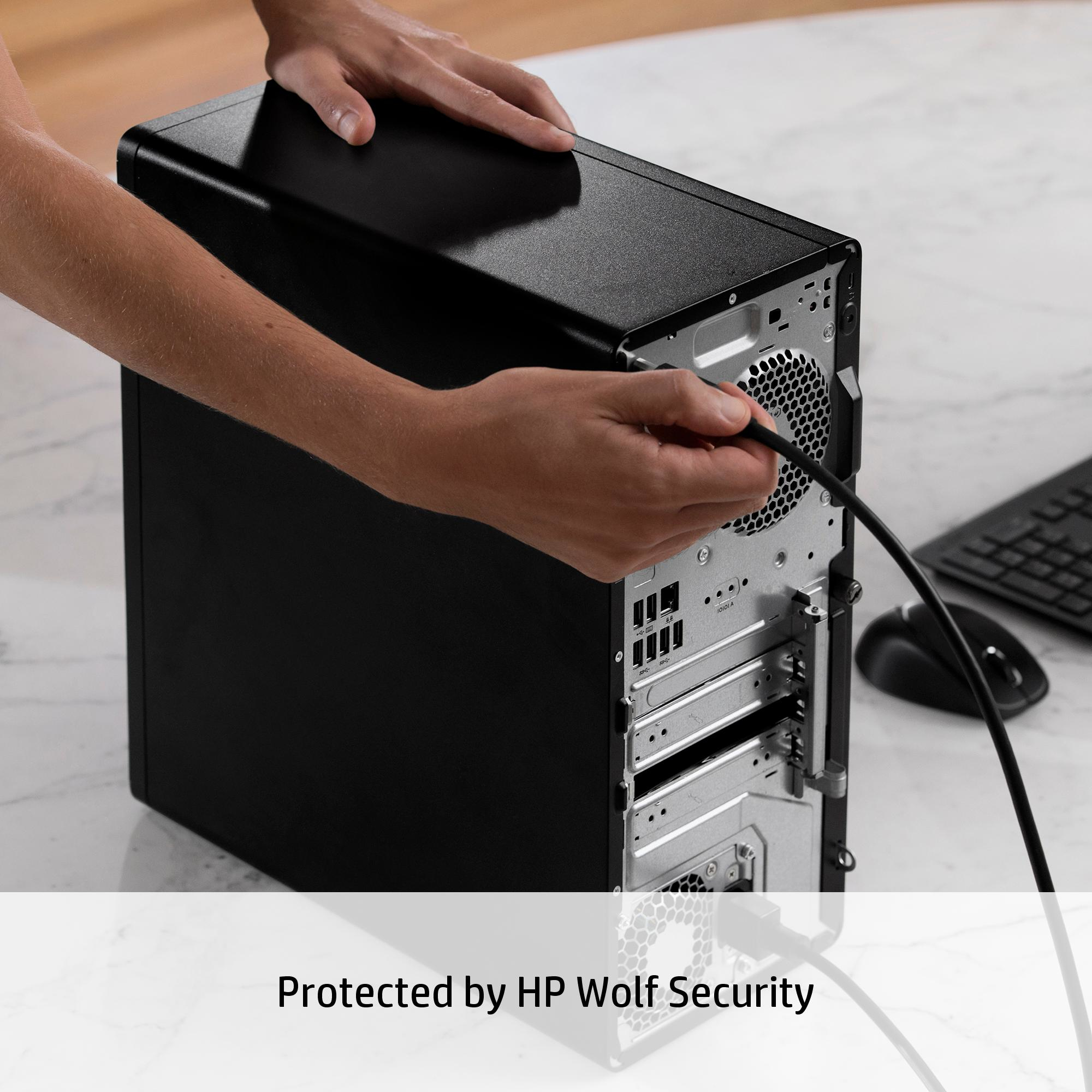 HP EliteDesk 800 G8 Intel® Core™ i7 i7-11700 32 GB DDR4-SDRAM 1 TB SSD NVIDIA® Quadro® P1000 Windows 10 Pro Tower PC Black image 12