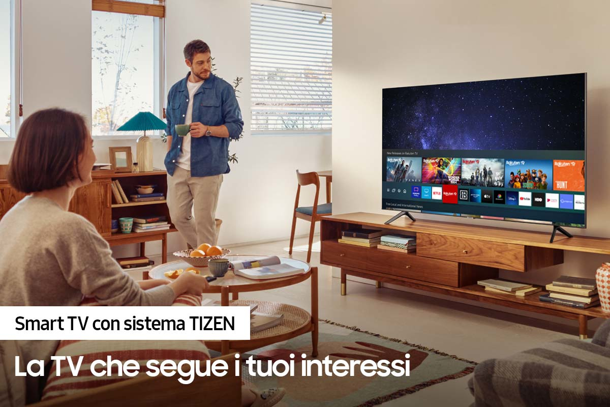 SAMSUNG TV Crystal UHD 4K 43 UE43AU7170 Smart TV Wi Fi Titan Gris 2021 — photo 12