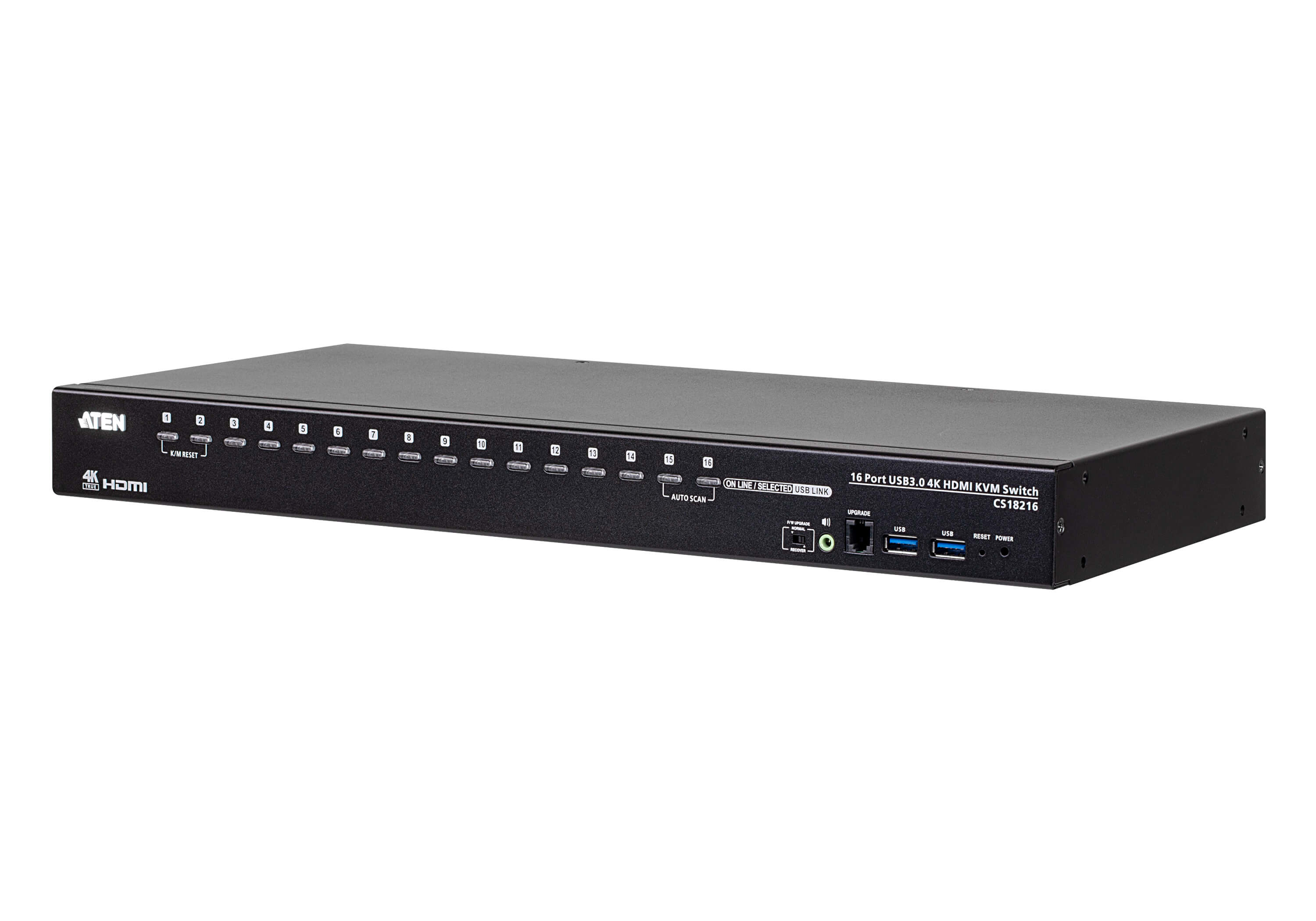 16-PORT USB3.0 4K HDMI KVM