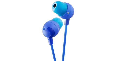 JVC 9AFX32 Headset Wired In-ear Blue
