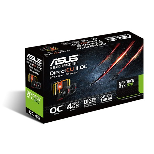 ASUS GTX970-DC2OC-4GD5-BLACK NVIDIA GeForce GTX 970 – image 2