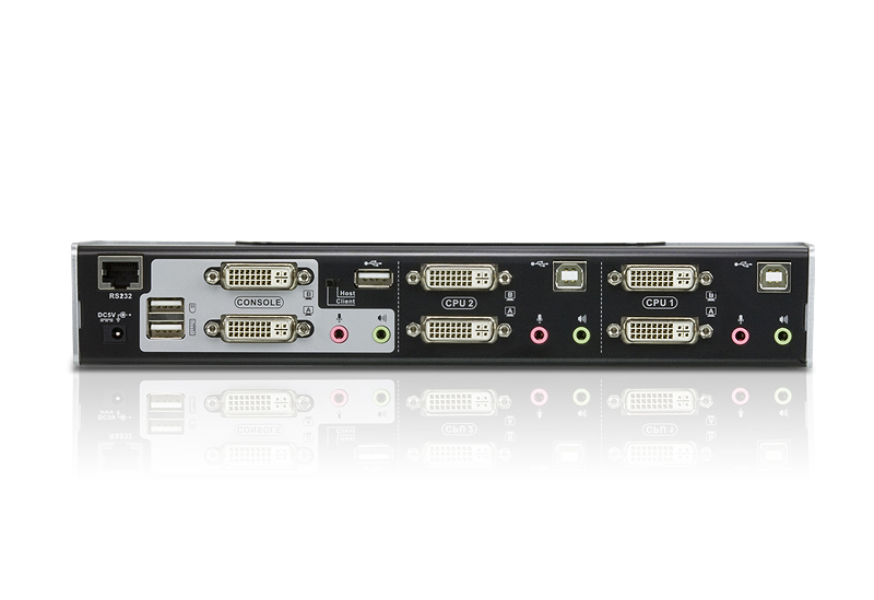 ATEN CS1642A-AT-E KVM switch Rack mounting Black, Silver – image 2