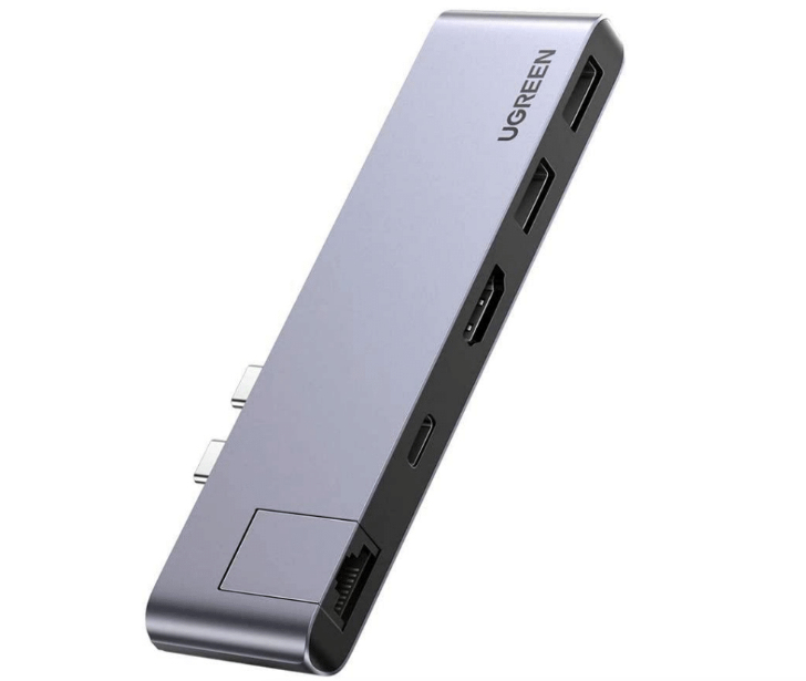 Ugreen 6957303859849 laptop dock/port replicator Docking USB 3.2 Gen 1 (3.1 Gen 1) Type-C Grey