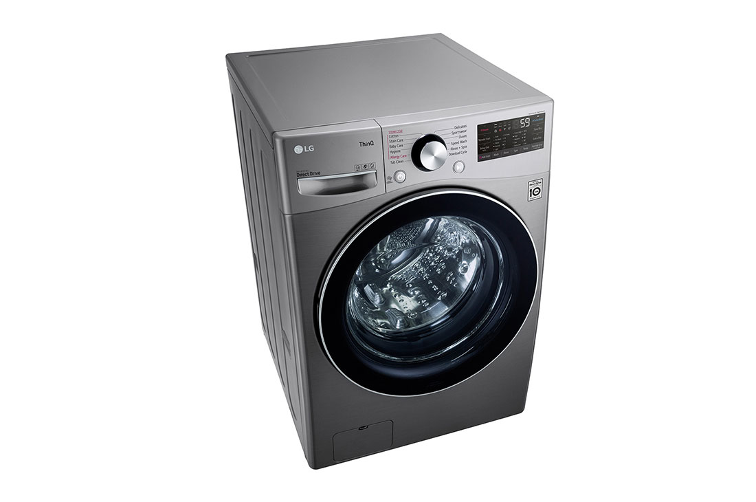 LG F15L9DGD washer dryer Freestanding Front-load Silver, Stainless steel – image 8