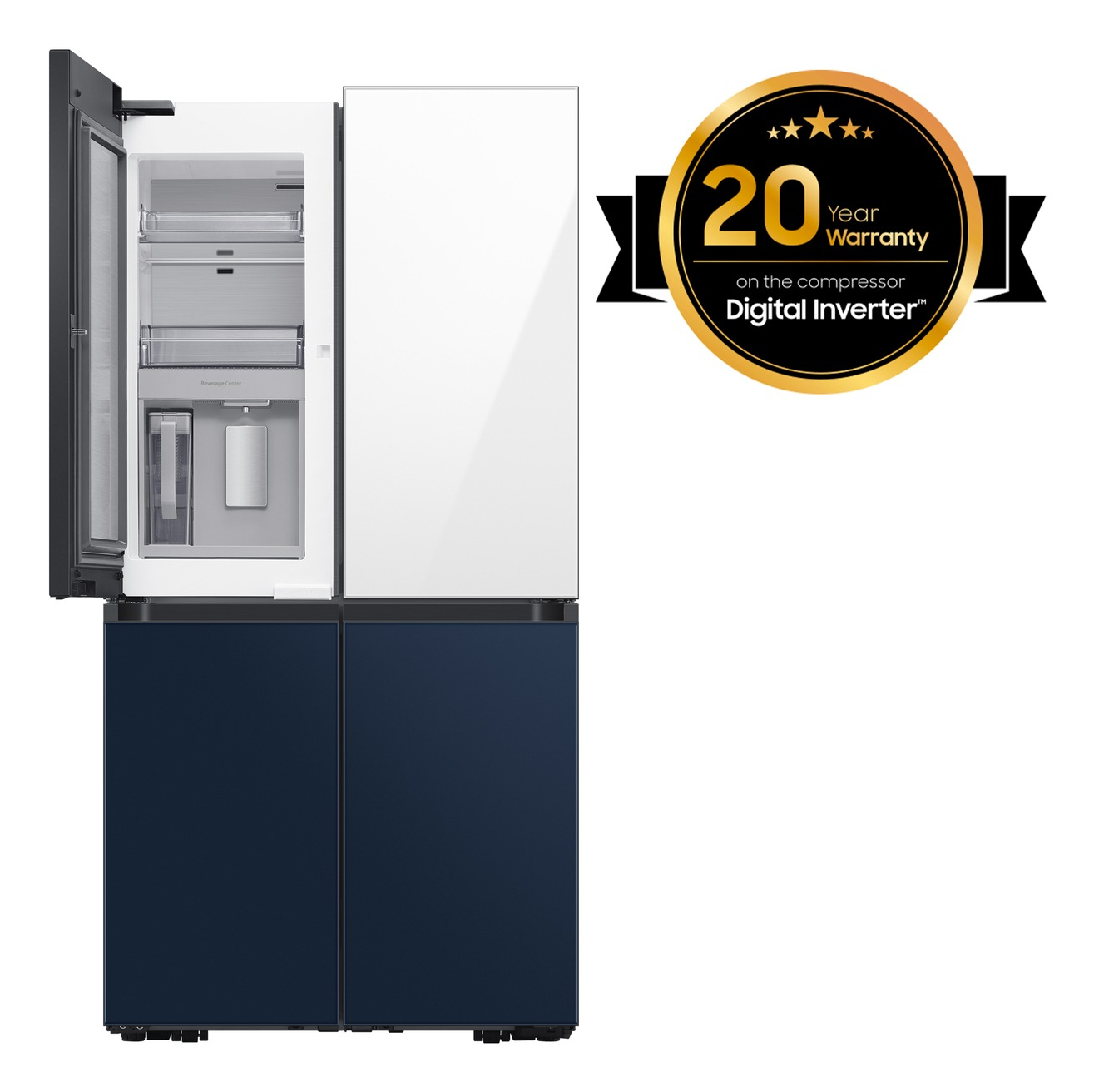 Samsung RF65A96768A/EF side-by-side refrigerator Freestanding – image 5