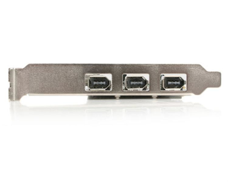 StarTech.com 3 + 1 Internal Port PCI Express FireWire adapter Card PEX13943 - FireWire adapter - PCI Express x1 - Firewire - 3 ports – image 3