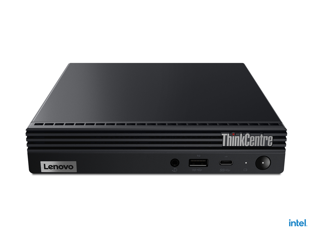 Lenovo ThinkCentre M60e Mini PC Intel® Core™ i5 i5-1035G1 16 GB DDR4-SDRAM 256 GB SSD Windows 11 Pro Mini-PC Svart
