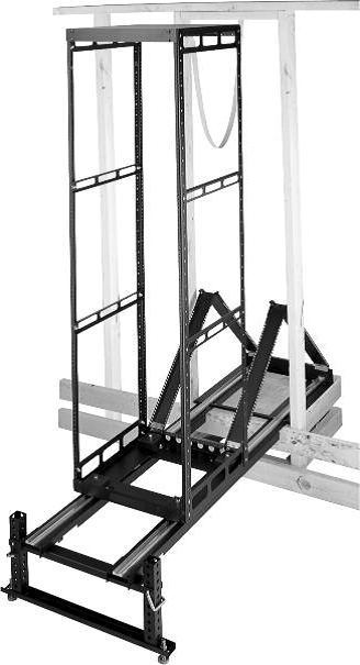 Middle Atlantic SAX-41 rack cabinet 41U Wall mounted rack Black