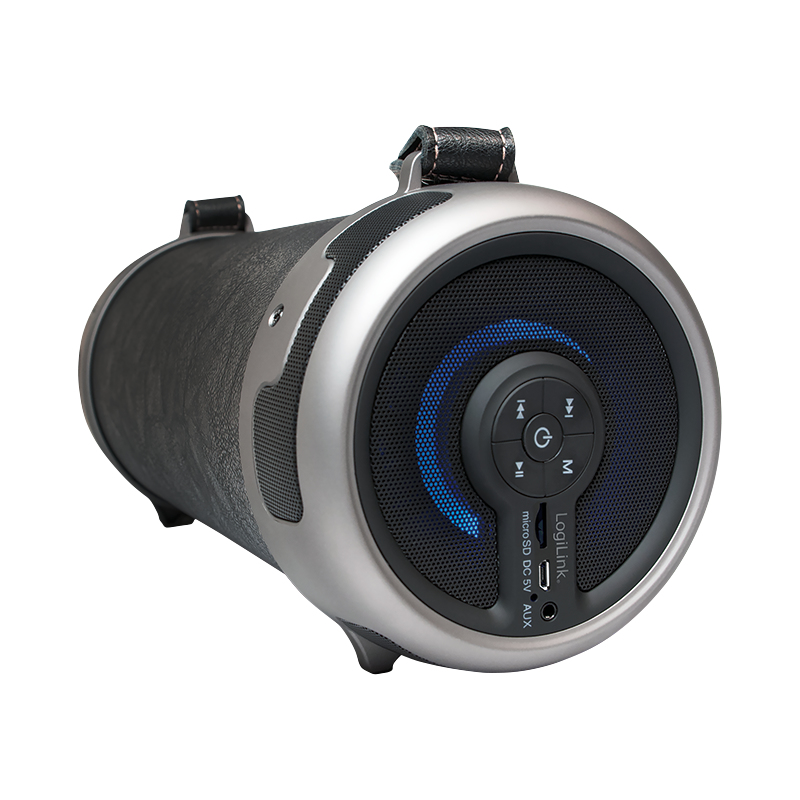 LogiLink SP0069 portable/party speaker 2.1 portable speaker system Black – image 3