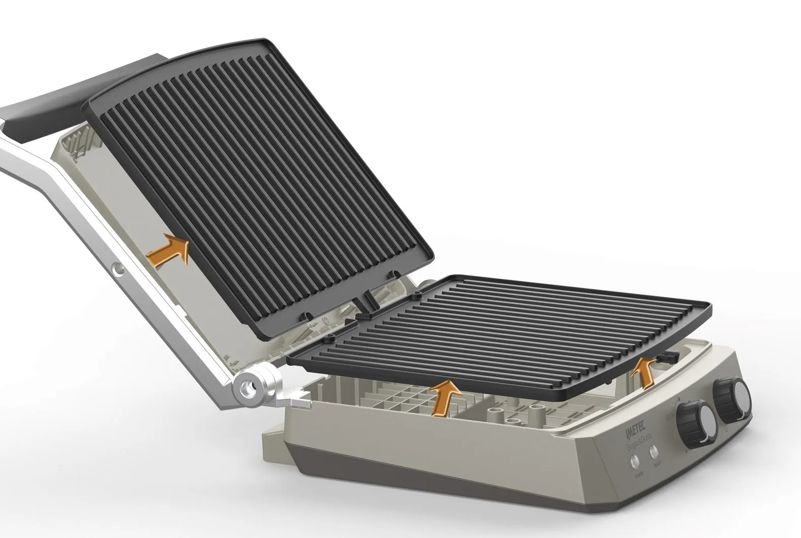Imetec Griglia&Gusta contact grill – image 3