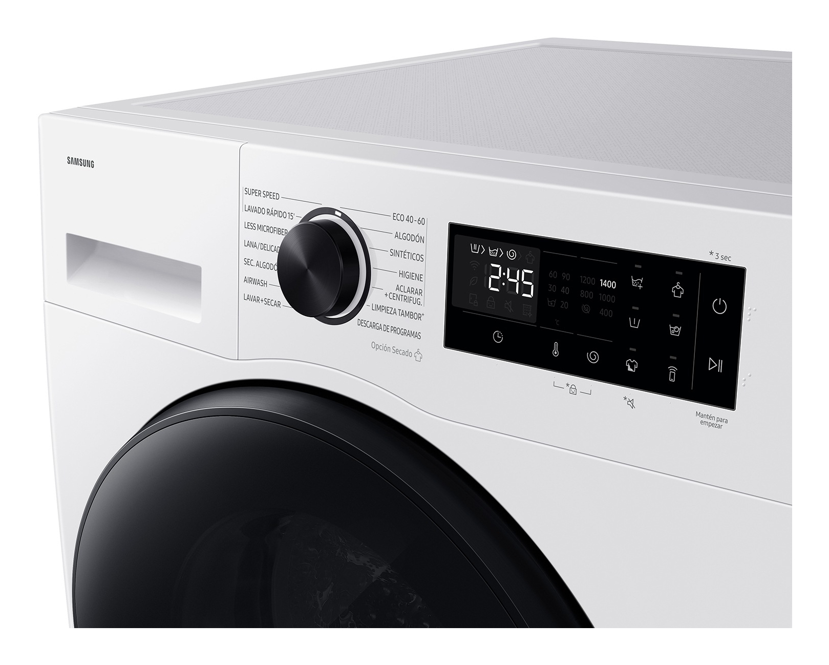 Samsung WD90HG5U34BEEC washer dryer Freestanding Front-load White – image 4