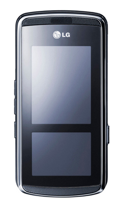 LG KF600 BNL Black/Silver