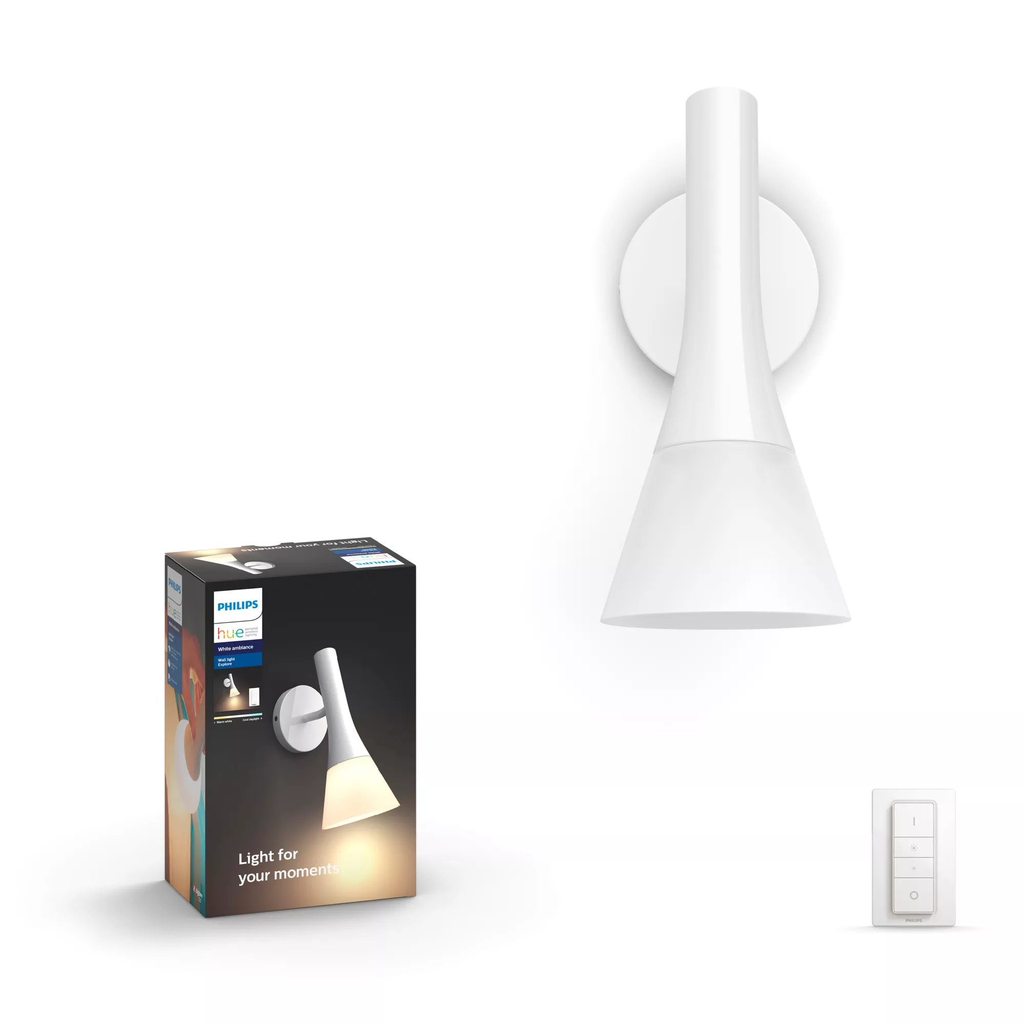 Philips by Signify Philips Hue White ambience Explore wall light