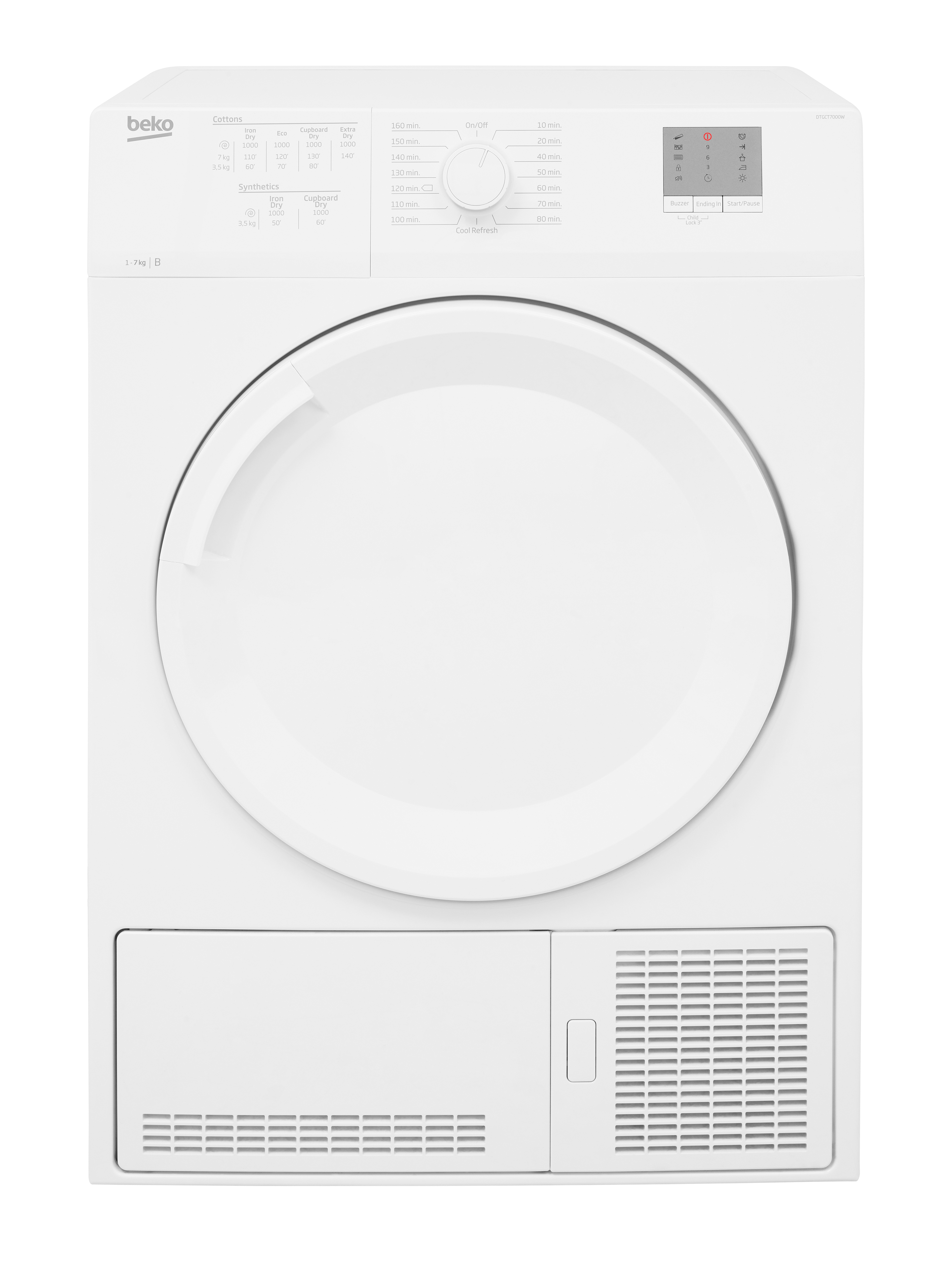 Beko DTGCT7000W — vue 1 sur 8