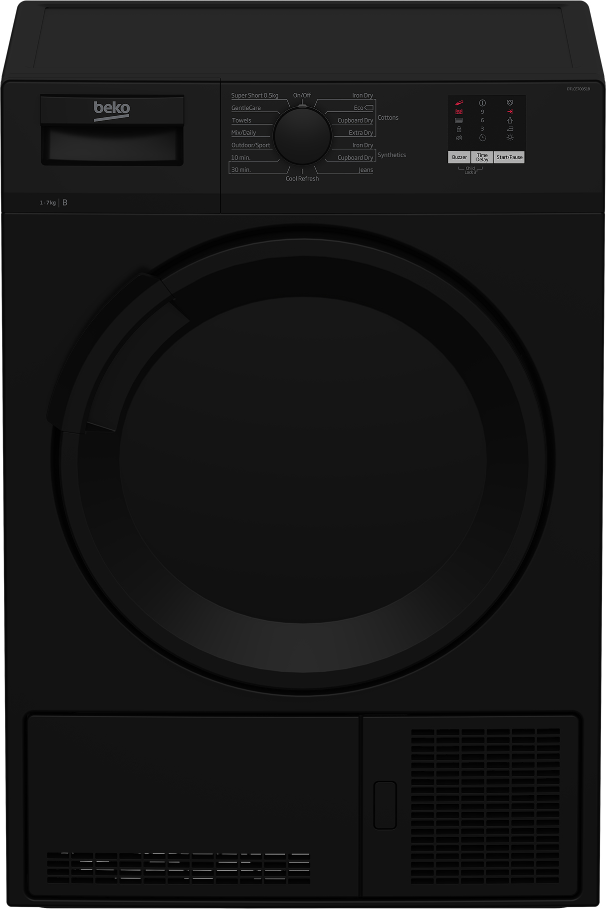 Beko DTLCE70051B — vue 1 sur 5