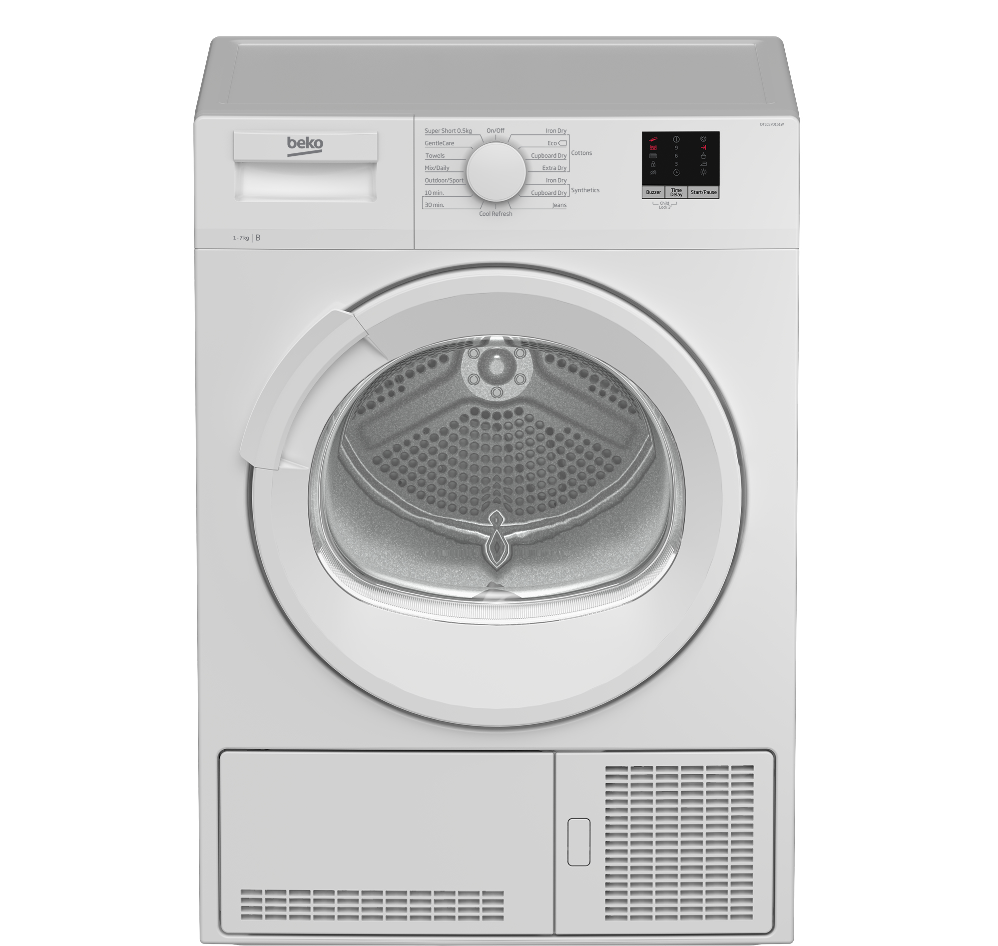 Beko DTLCE70151W — vue 1 sur 3