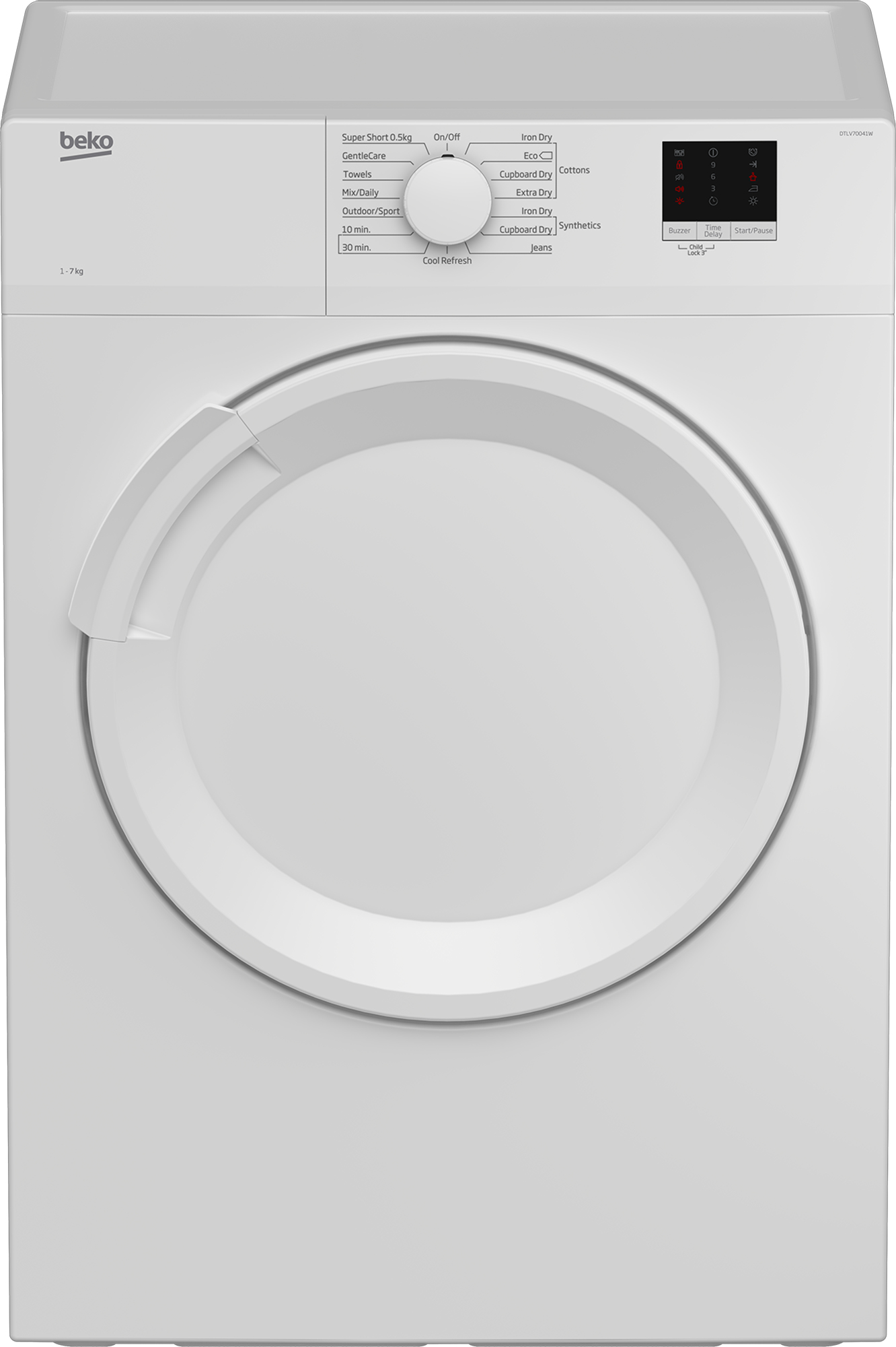 Beko DTLV70041W — vue 1 sur 5