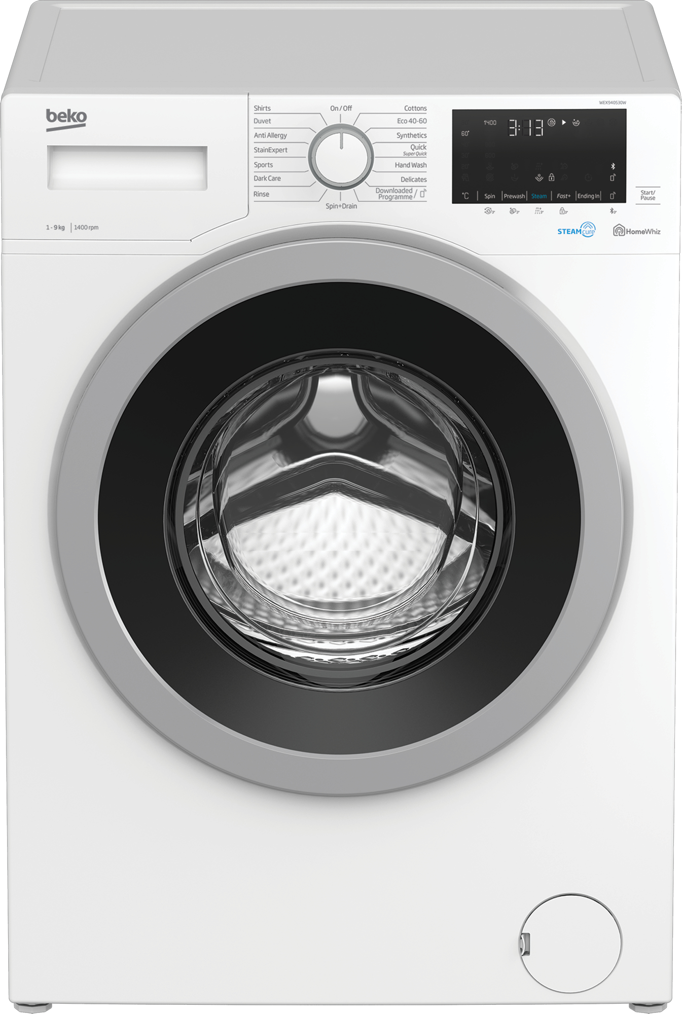 Beko WEX940530W — vue 1 sur 7