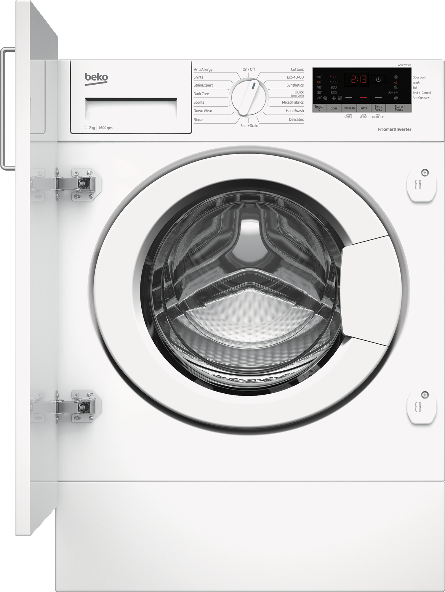 Beko WTIK76151F — vue 1 sur 4