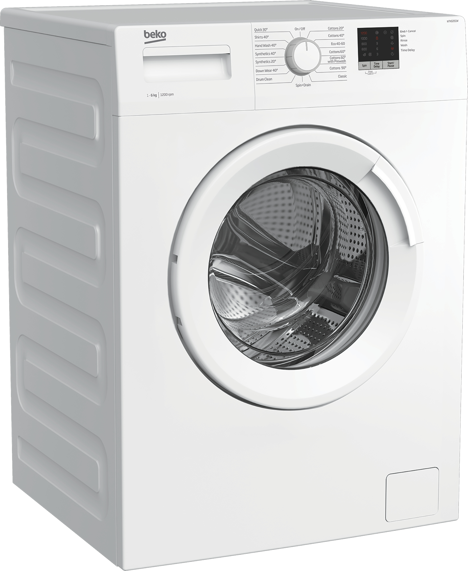 Beko WTK62051W — vue 1 sur 4