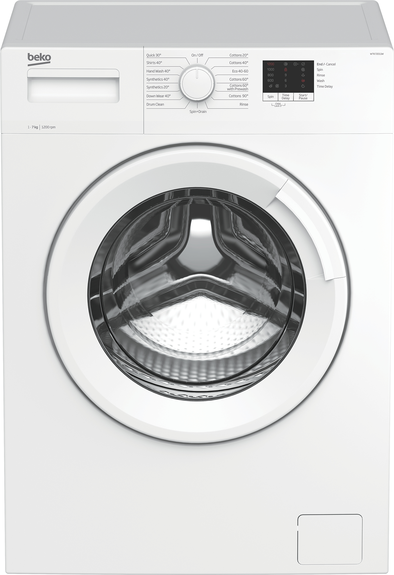 Beko WTK72011W — vue 1 sur 3