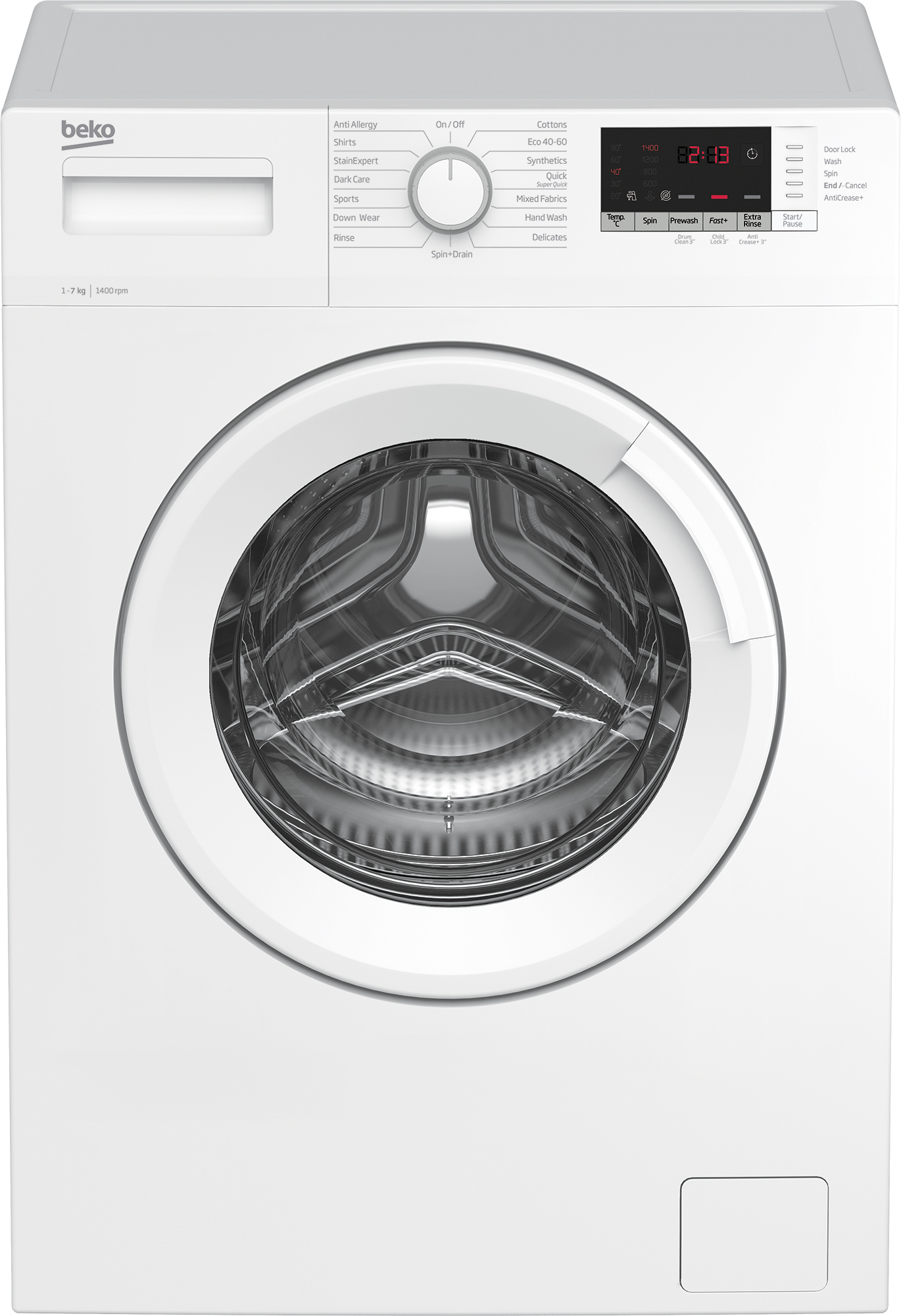 Beko WTK74151W — vue 1 sur 3