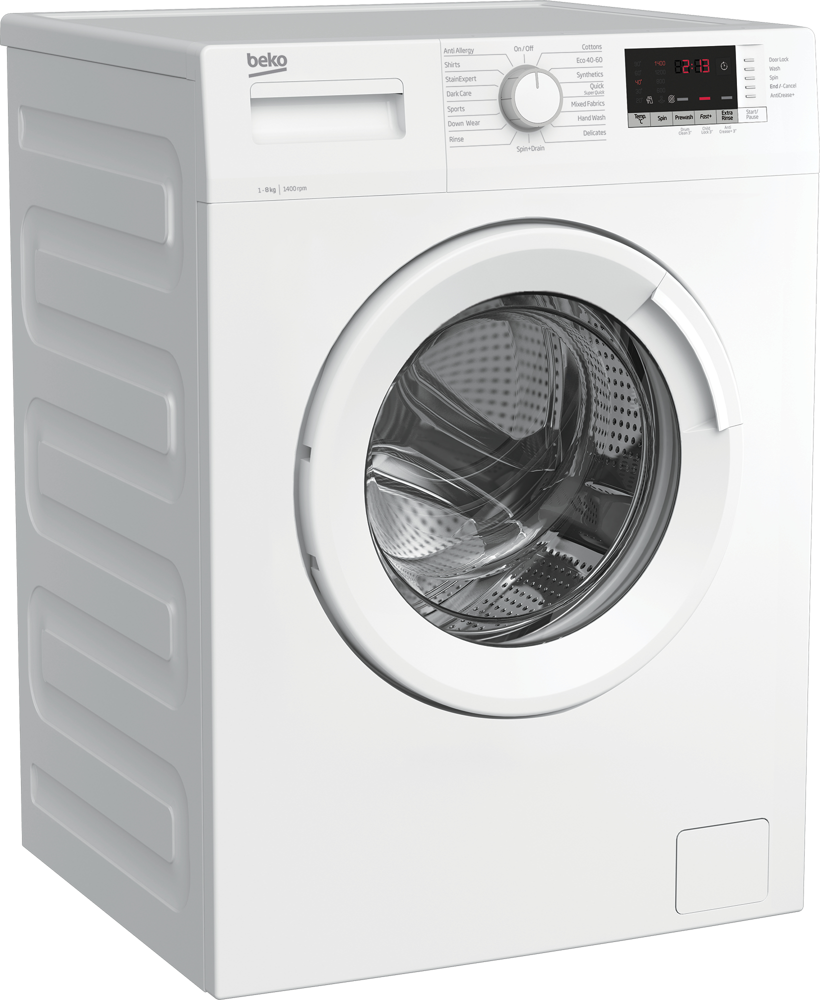 Beko WTK84151W — vue 1 sur 3
