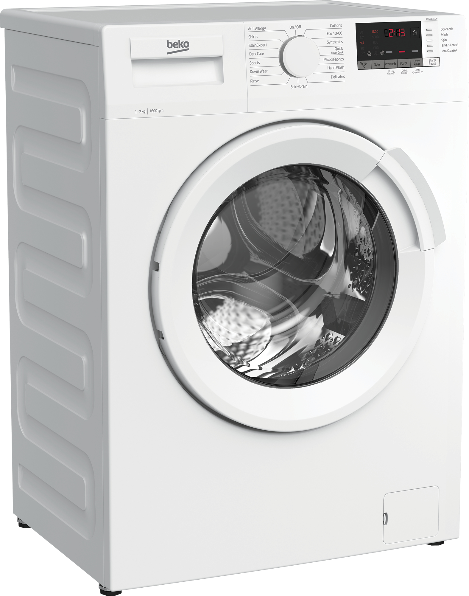 Beko WTL76151W — vue 1 sur 3