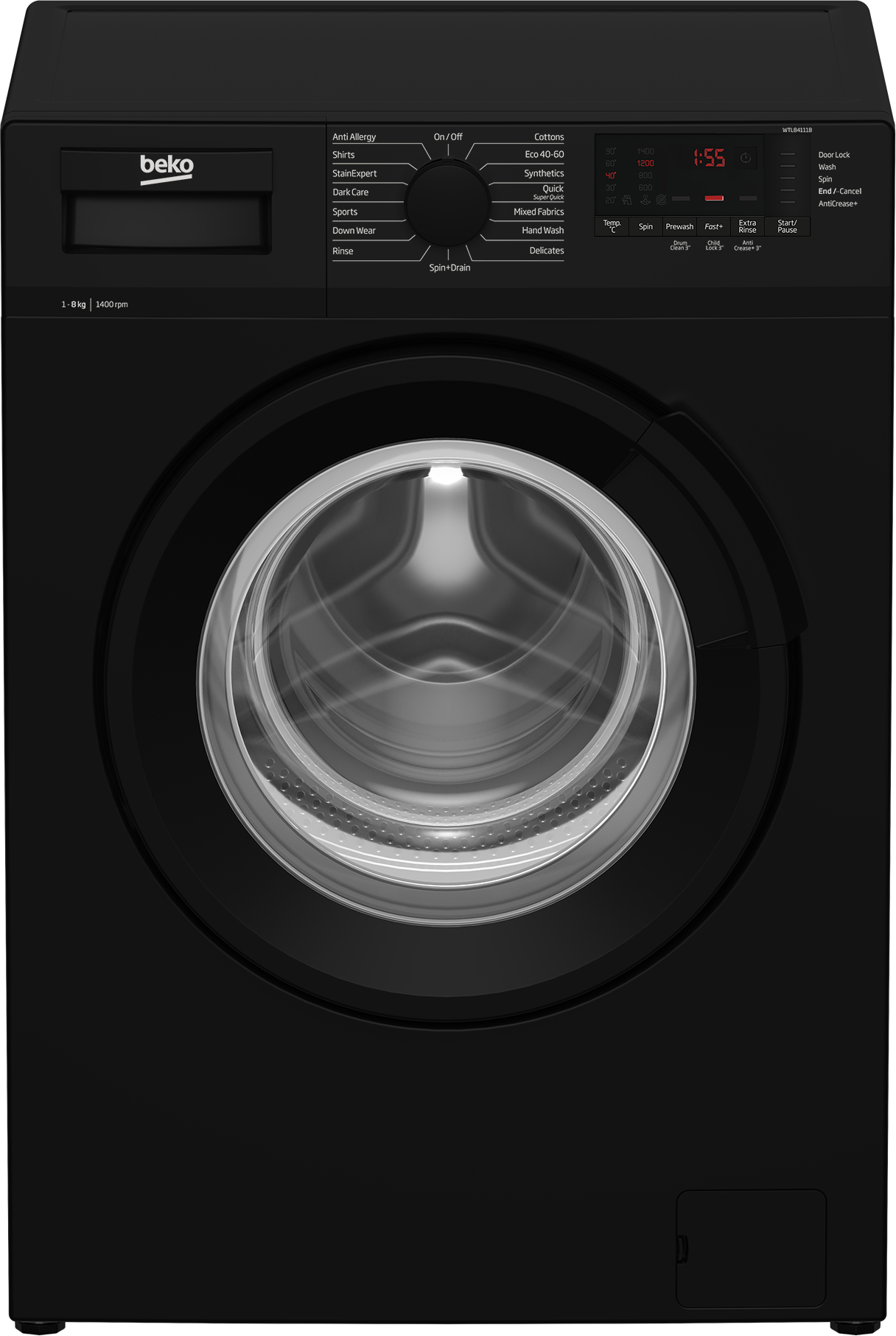 Beko WTL84111B — vue 1 sur 5