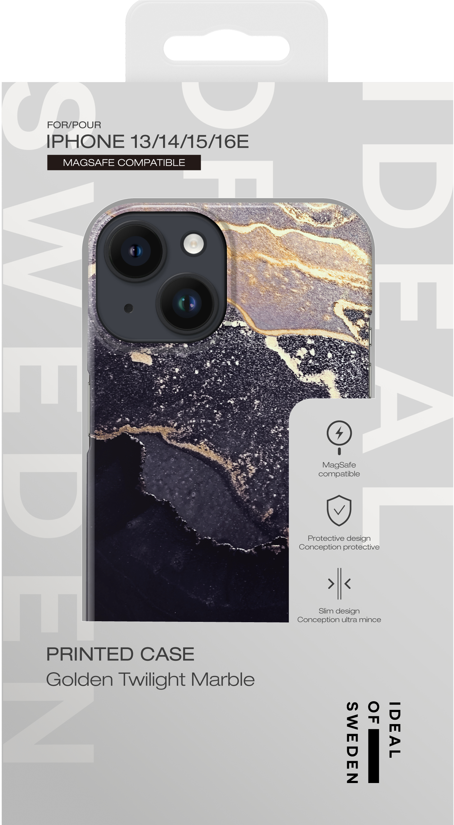 iDeal of Sweden Printed Case MagSafe iPhone 13 / 14 / 16e Golden Twilight – image 2