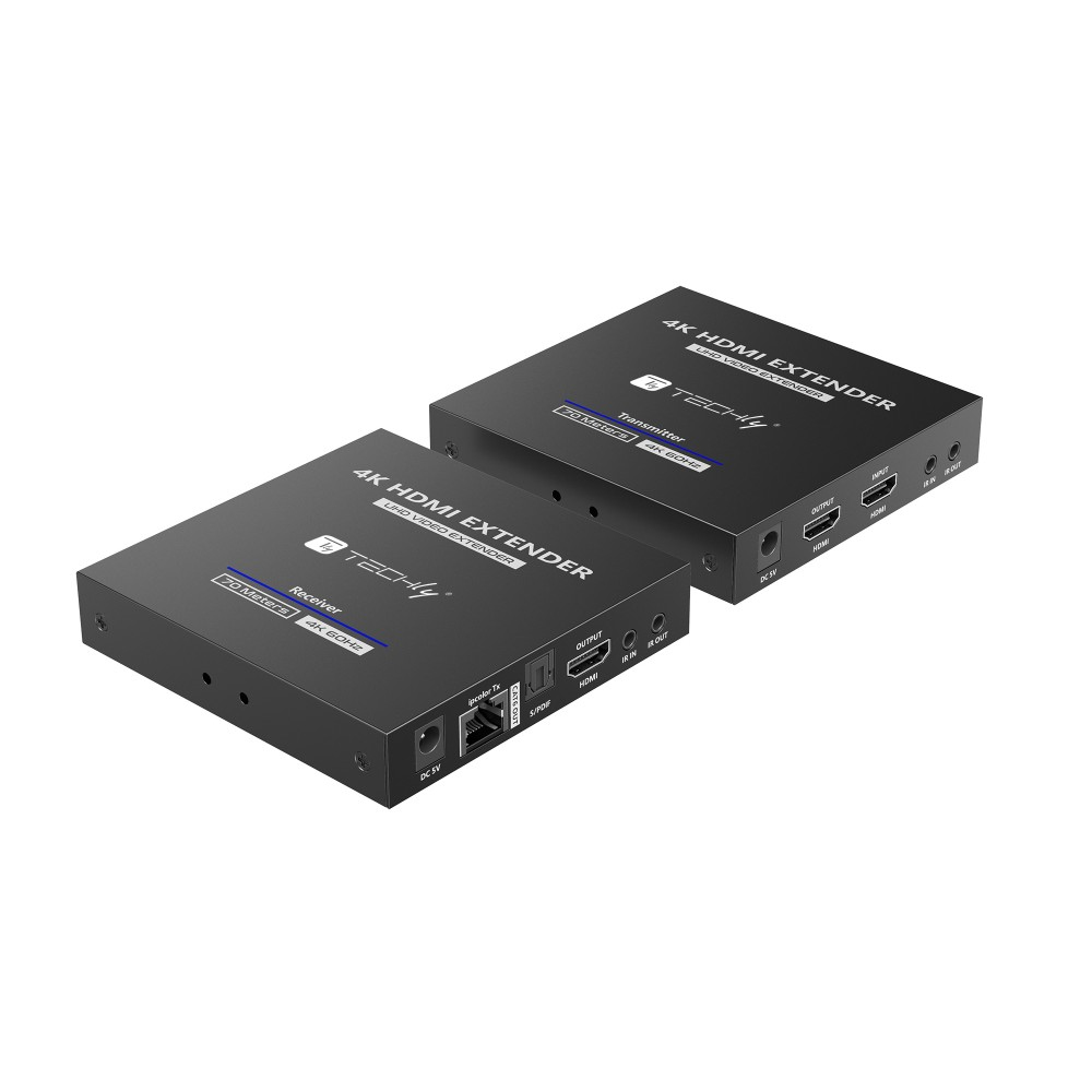 Techly IDATA-EXT-676 AV transmitter & receiver Black – image 8