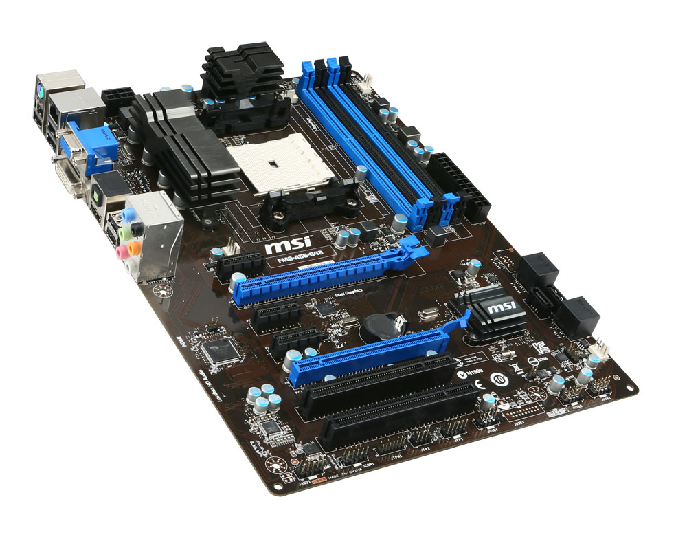 MSI FM2-A55-G43 AMD A55 Socket FM2 ATX – image 4