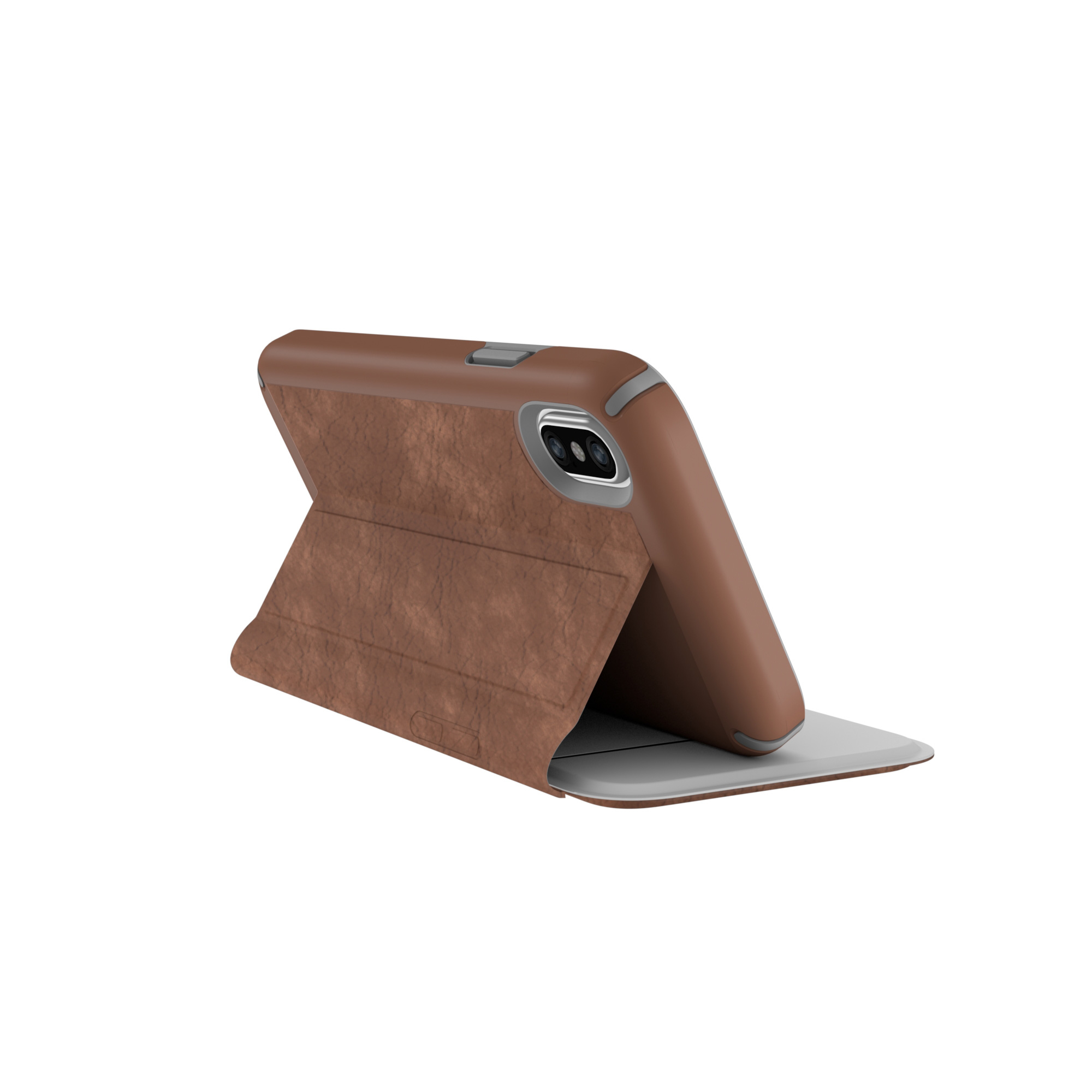 Speck Presidio Leather Folio Apple iPhone X/XS Saddle Brown – image 9