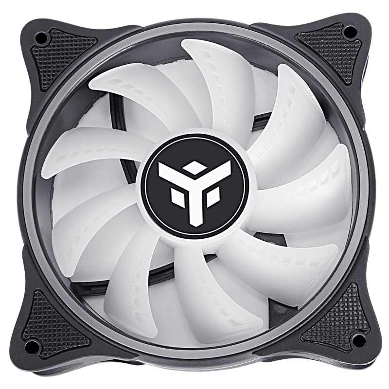 itek ITCFA12IO computer cooling system Computer case Fan 12 cm White image 2