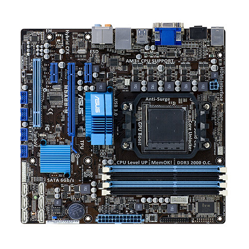 ASUS M5A88M AMD 880G Socket AM3 ATX – image 2