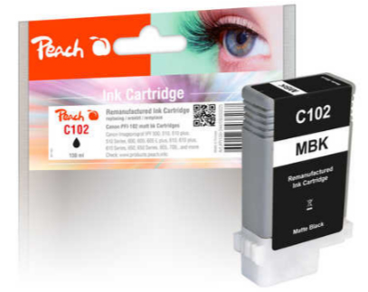 Peach 320225 ink cartridge Compatible High (XL) Yield Matte black