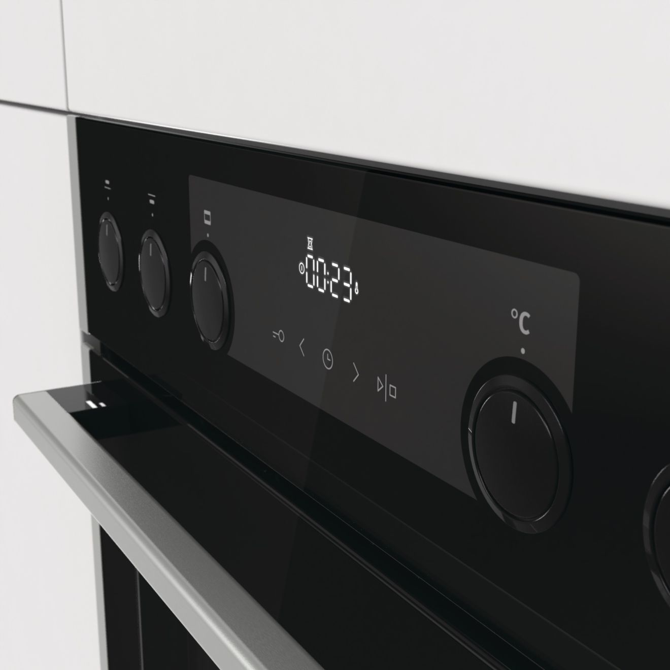 Gorenje BCI737E301XG Black, Stainless steel – image 4