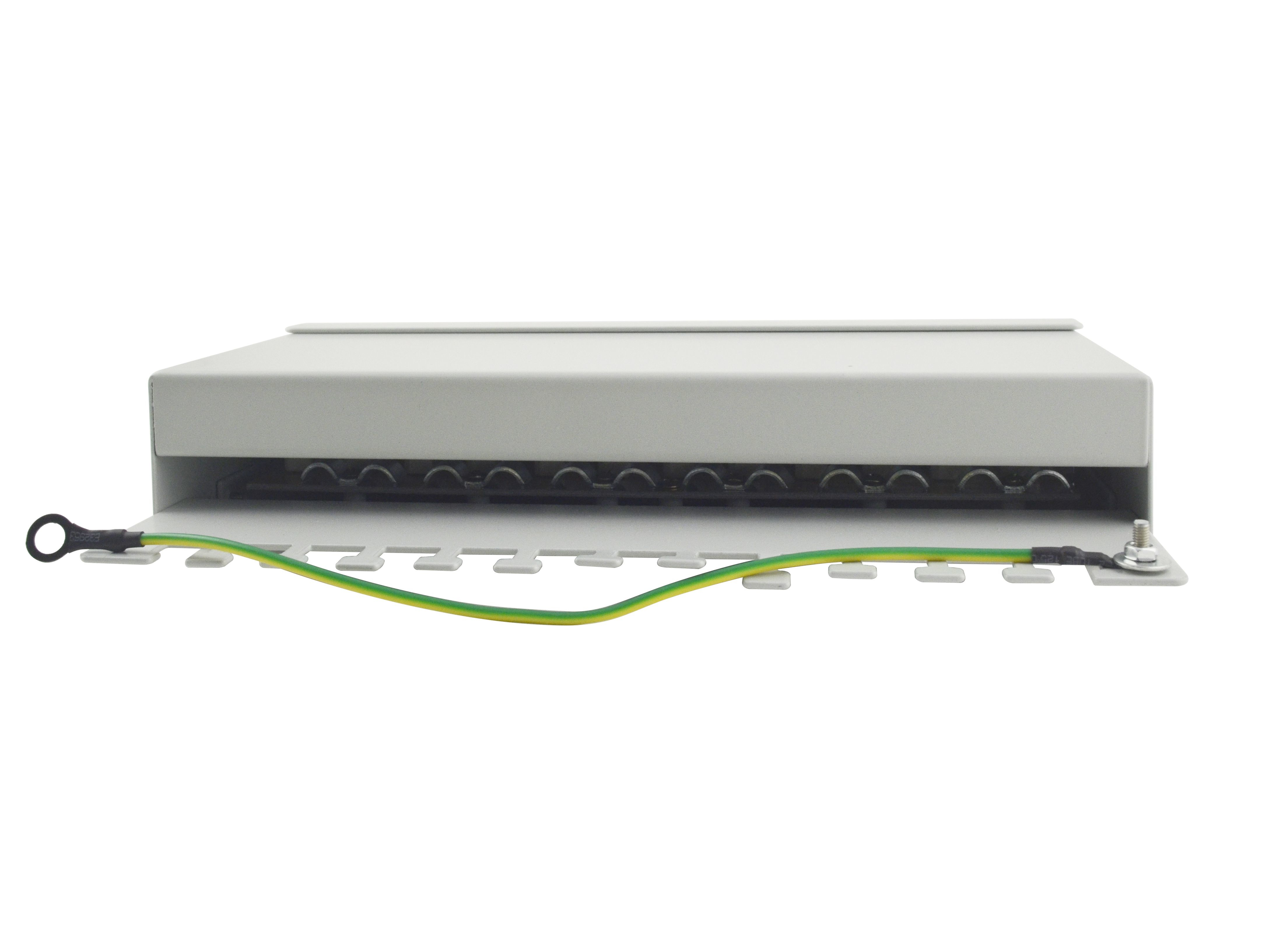 Equip 12-Port Cat.6 Desktop Patch Panel, Hellgrau
