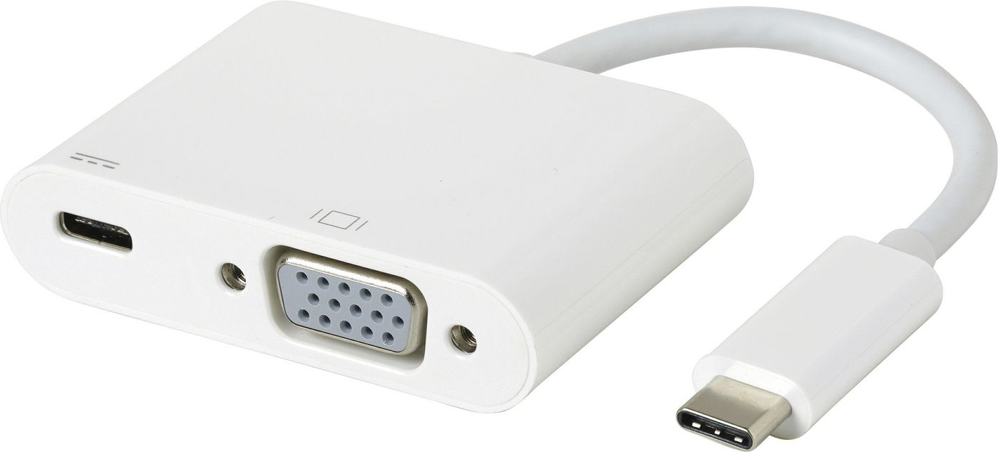 eSTUFF USB-C VGA Charging Adapter – image 1