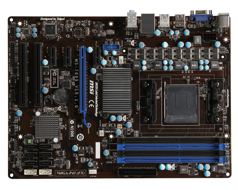 MSI 760GA-P43 (FX)