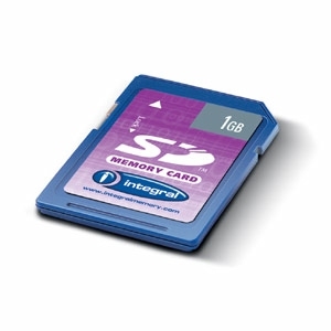 Integral 1GB SD Card