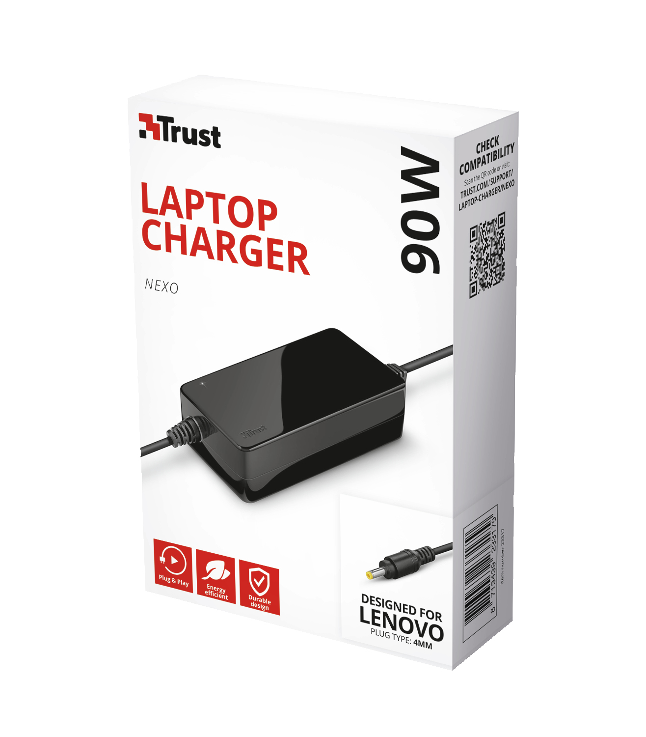 Trust Nexo Laptop Black AC Indoor – image 6