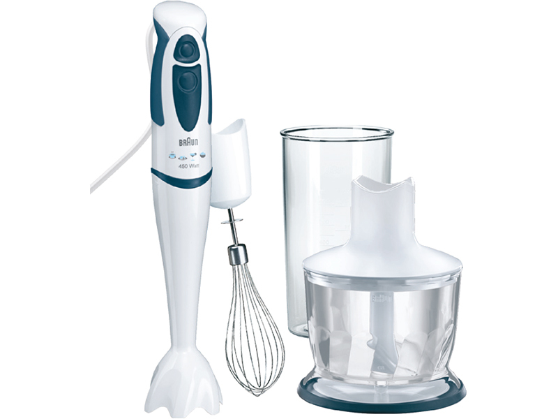 Braun MR330 0.5 L Immersion blender 450 W Transparent, White