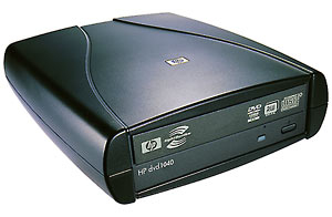HP DVD1040E-EU optical disc drive Black