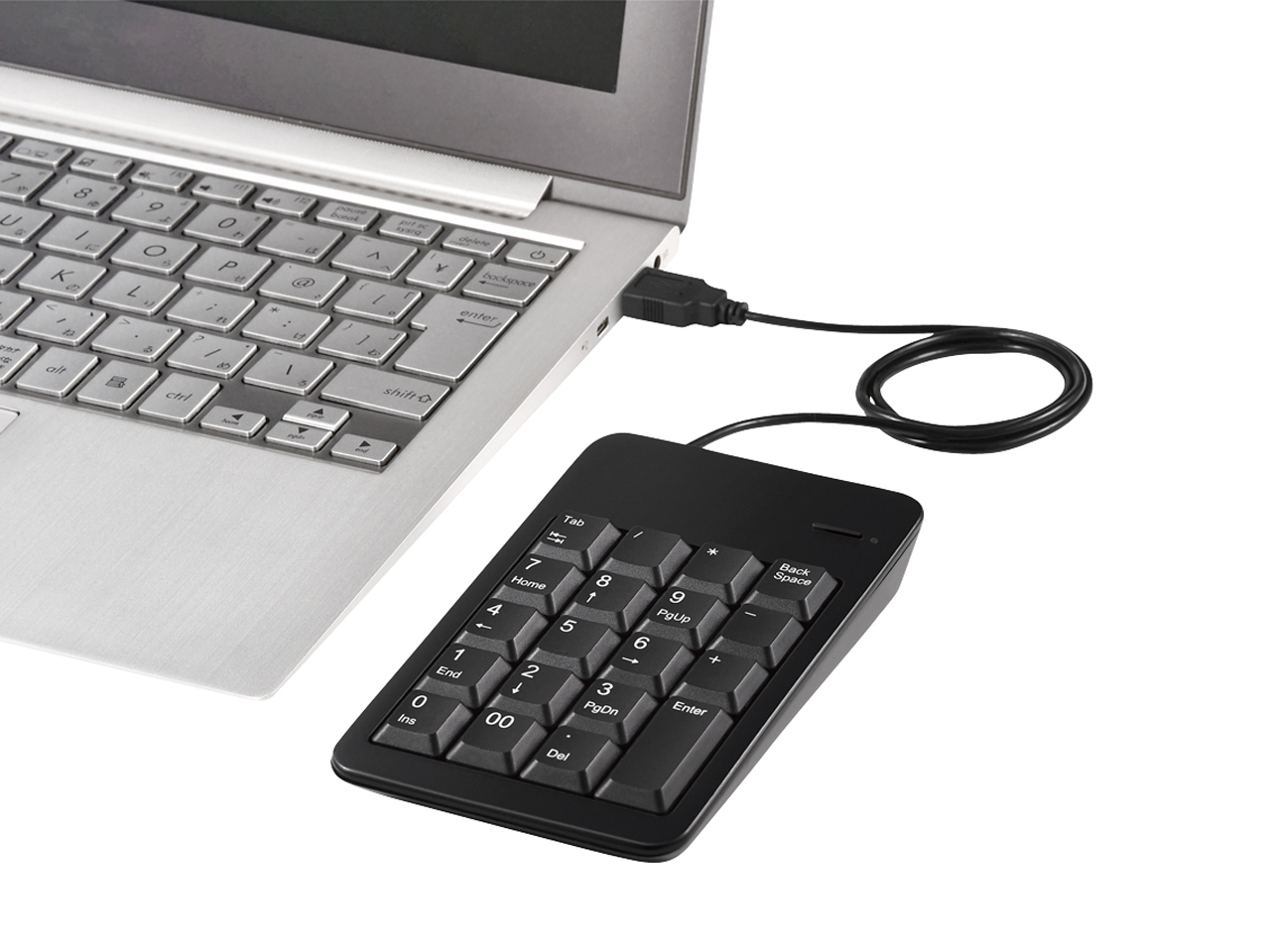 Buffalo BSTK100BKZ numeric keypad Laptop USB Black – image 3