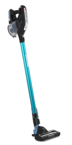 Hoover HF18CAR 2-in-1 stick vacuum Battery Dry Bagless Black, Light Blue