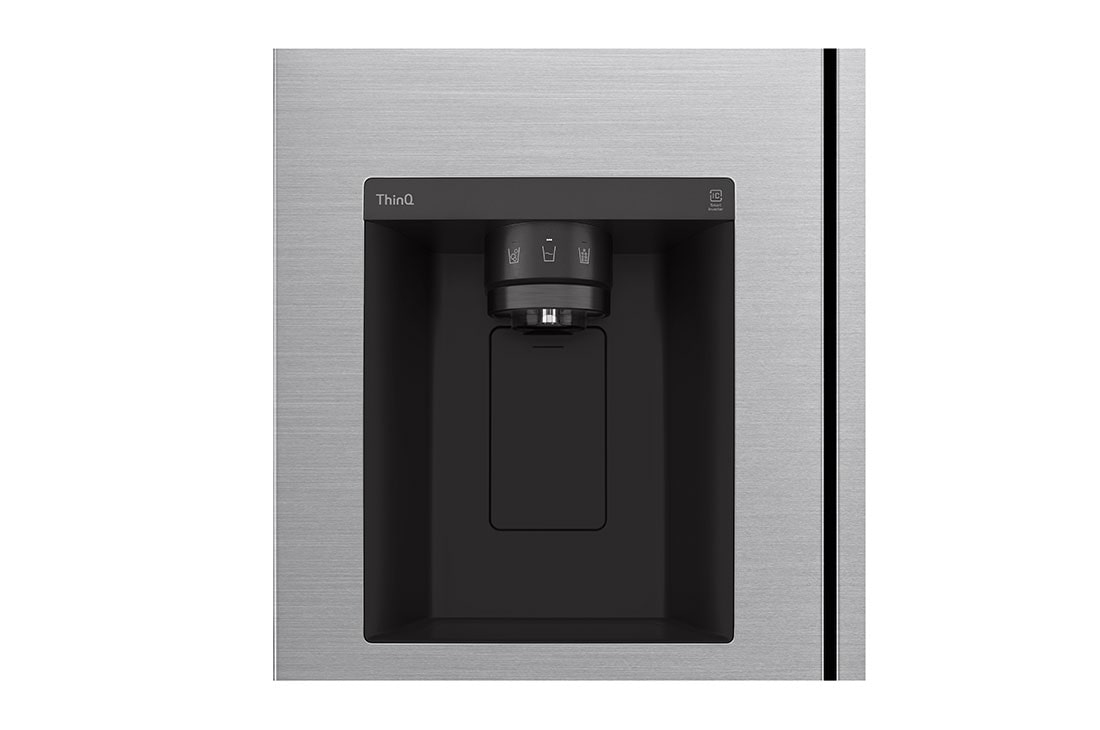 LG GSLV80PZLF side-by-side refrigerator Freestanding – image 6
